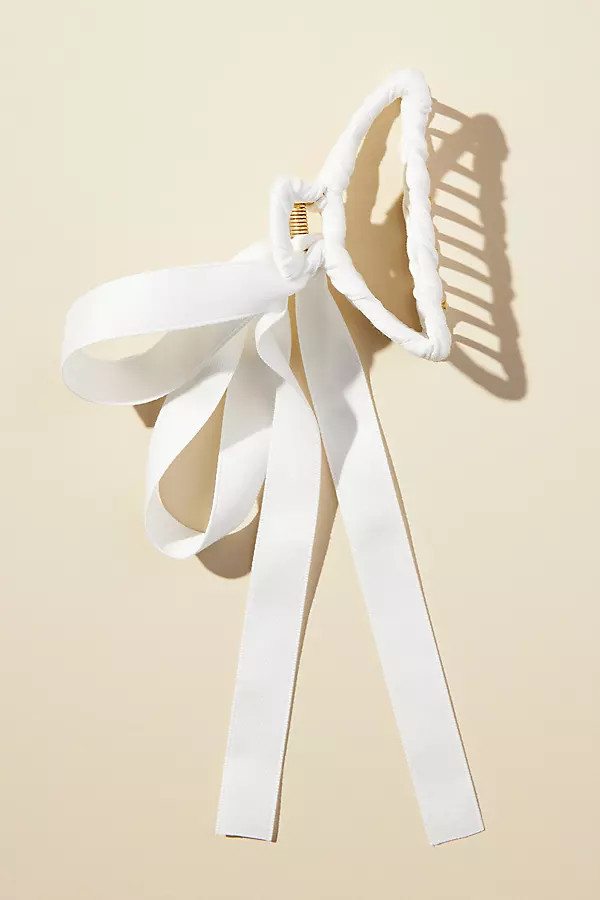 Clubhouse Bow Hair Claw Clip | Anthropologie (US)
