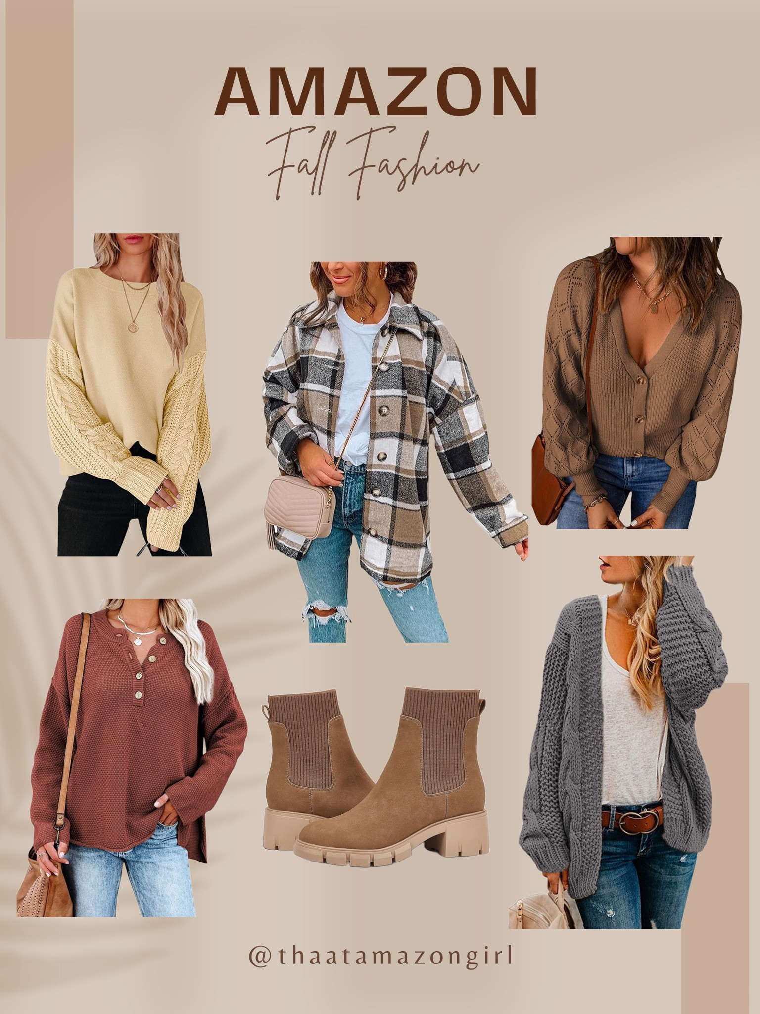Amazon fall fashion, fall fashion, fall outfits, fall sweaters, fall booties, fall boots, jackets, shackets, flannels, fall outfit inspo

#LTKstyletip #LTKunder50 #LTKSeasonal