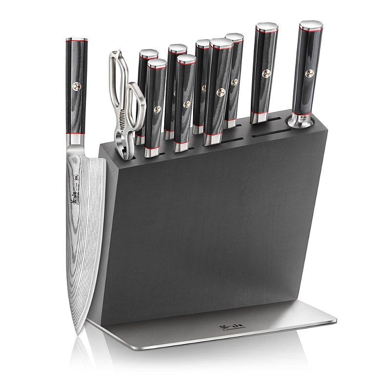 Cangshan Yari Series 12 Piece Hua Knife Block Set | Bloomingdale's (US)