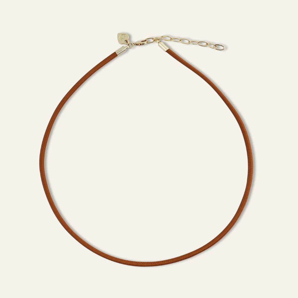 Copper Clasp Cord Necklace | HART