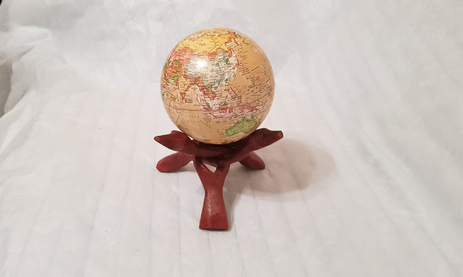 Attractive Steampunk style vintage globe on wooden cobra | Etsy | Etsy (US)