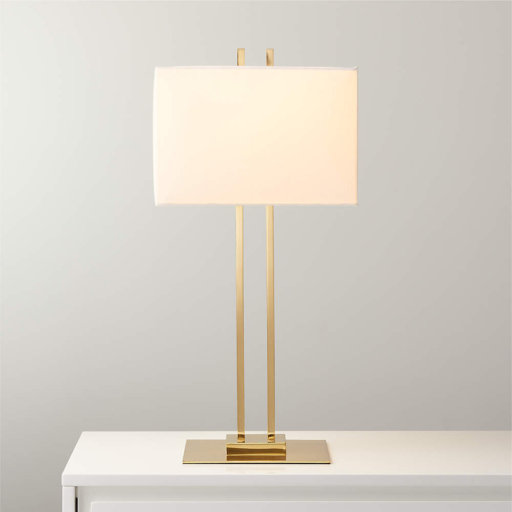 Beau Modern Matte Black Table Lamp + Reviews | CB2 | CB2