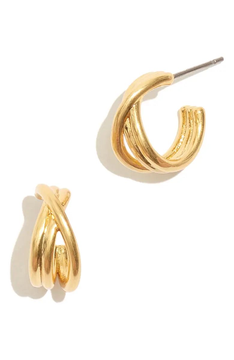Madewell Tangled Huggie Earrings | Nordstrom | Nordstrom