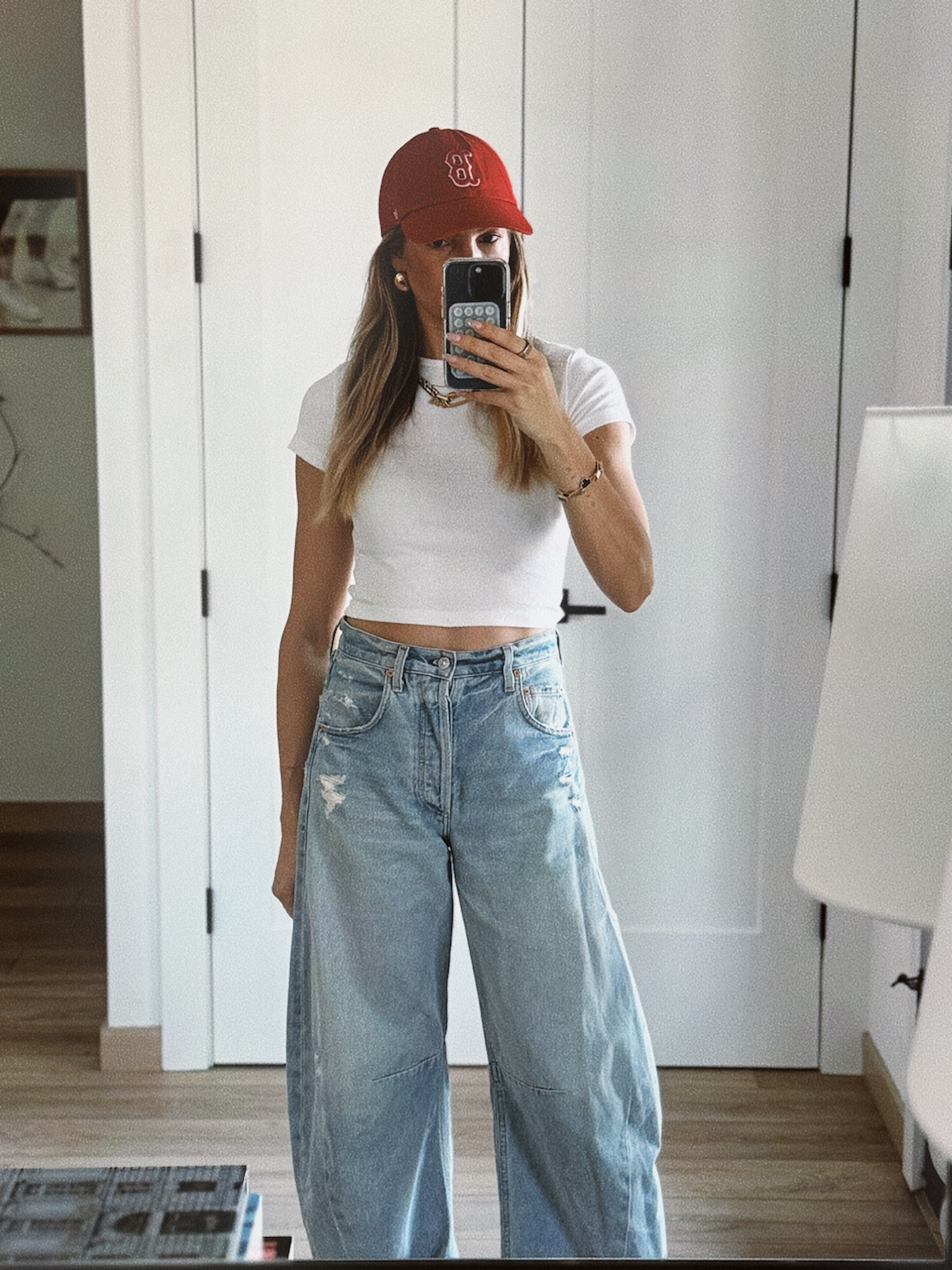 Wearing a small in the tee, but maybe should have bought a medium. Size down in the denim. Wearing the 17 inch in this  necklace.

#LTKstyletip #LTKover40 #LTKfindsunder50