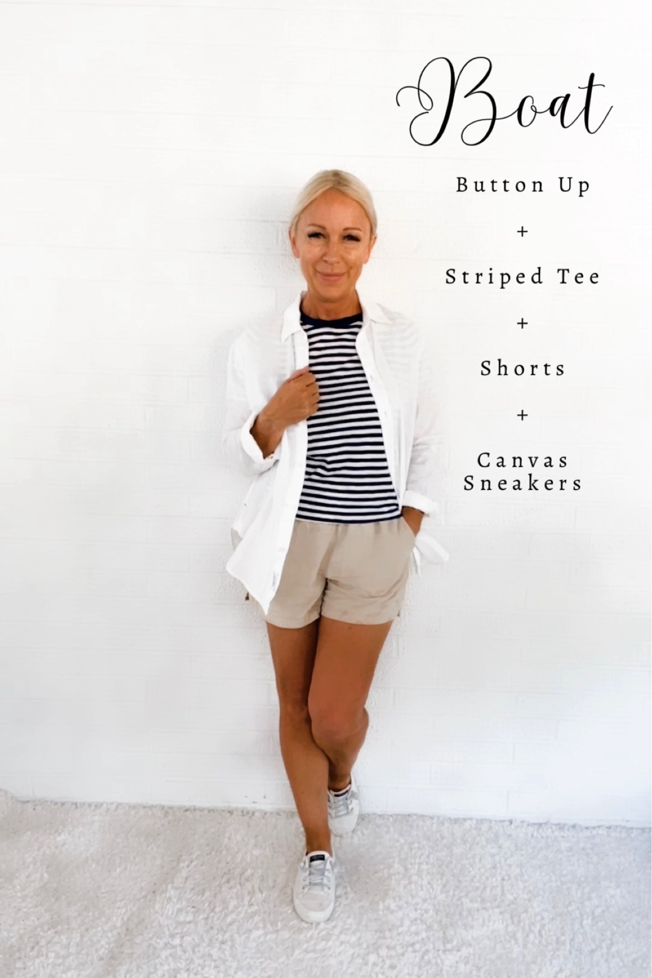 Weekend Boating/ Sailing Outfit. 

Over 40 / over 50 / over 60 / casual yet classy outfit / Minimalist Outfit /

#LTKstyletip #LTKSeasonal #LTKshoecrush