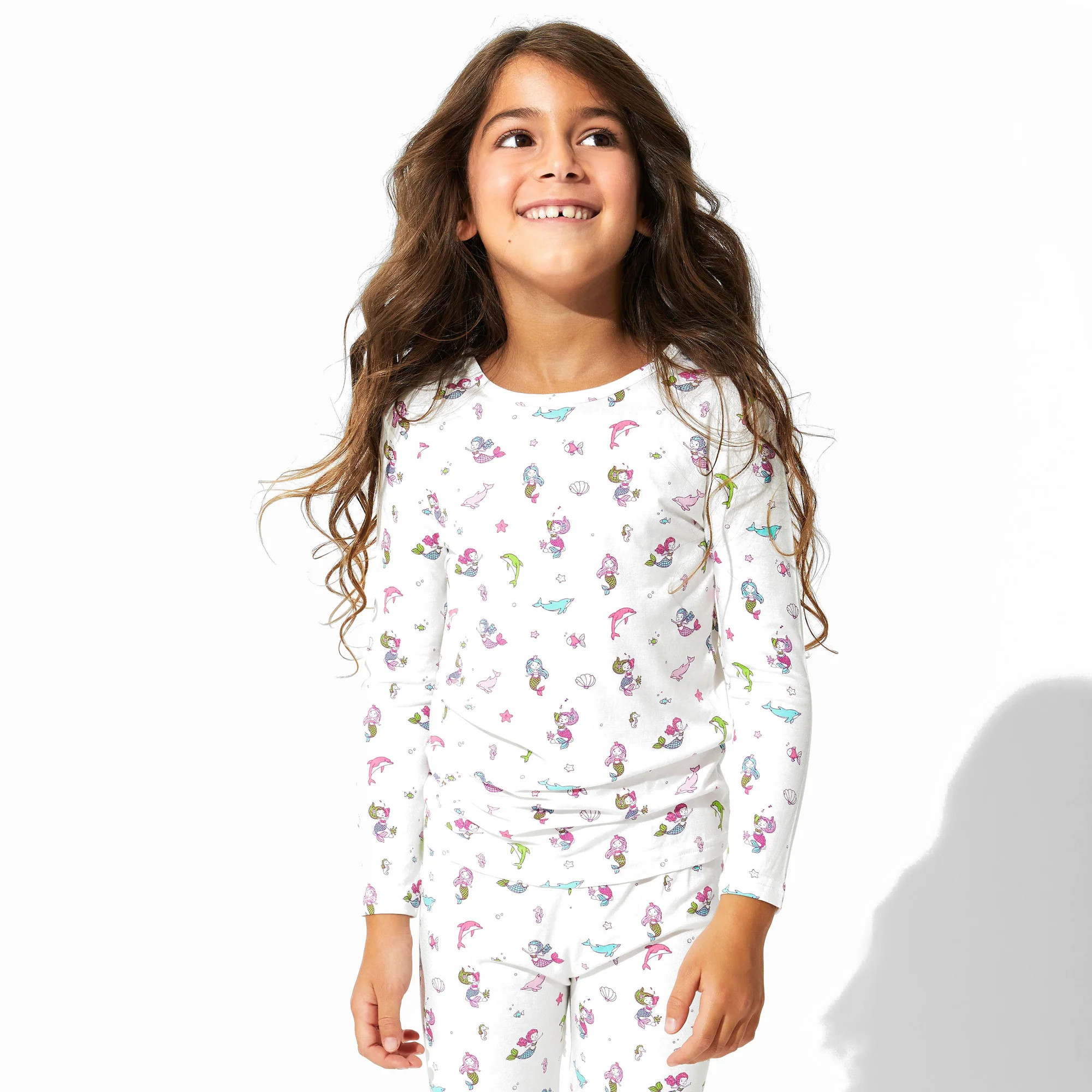 Mermaid Bamboo Kids Pajamas | Bellabu Bear