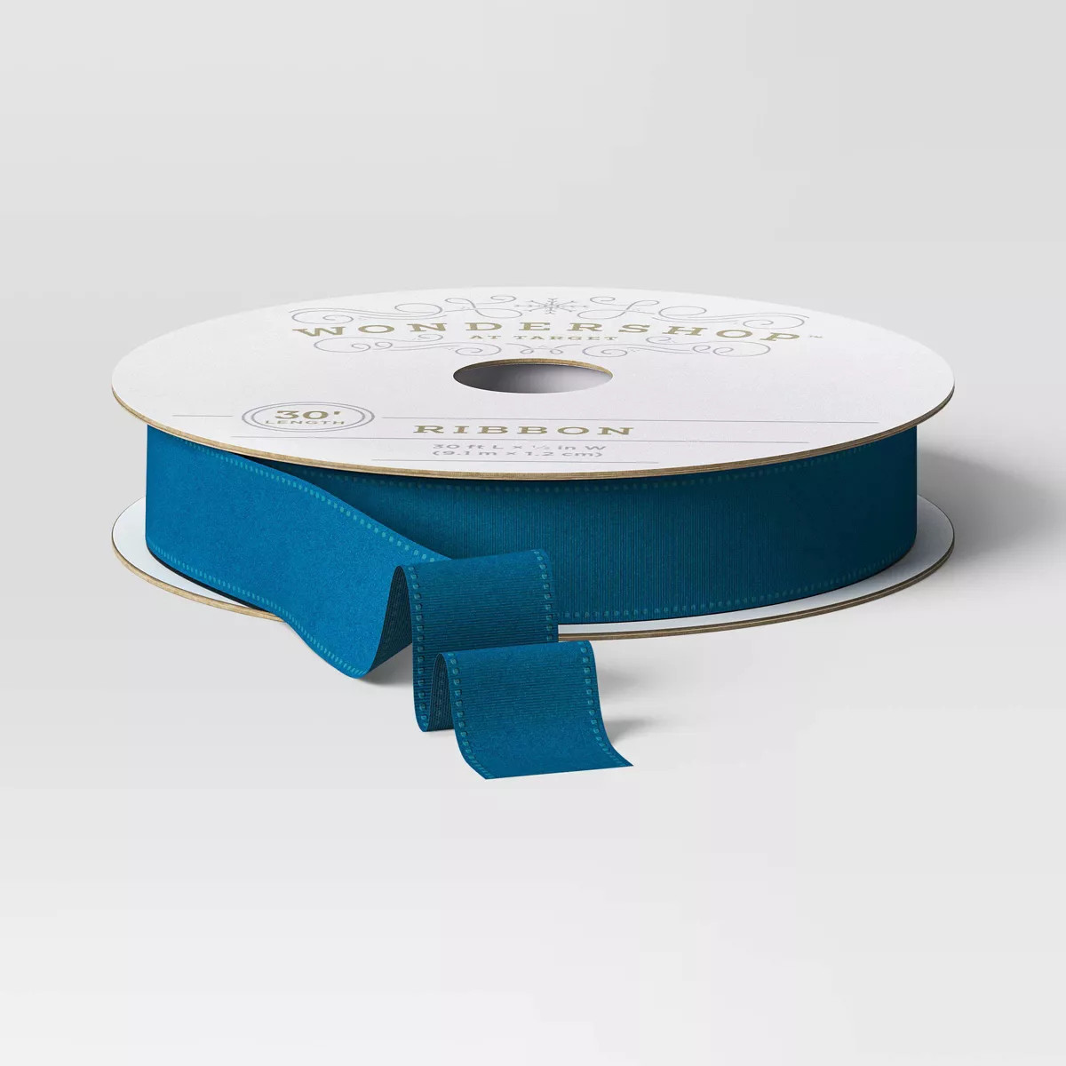 1/2" Velvet Christmas Ribbon 30' Blue - Wondershop™ | Target