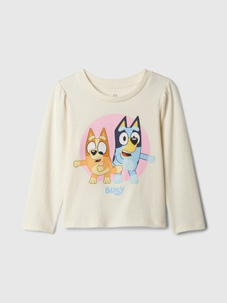 babyGap | Bluey Puff Sleeve Graphic T-Shirt | Gap Factory