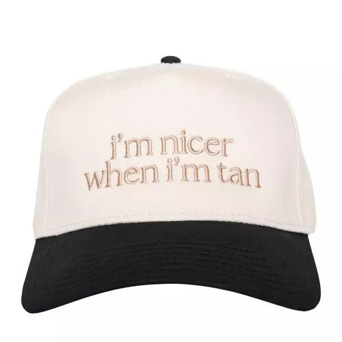 Women's Katydid Collection Nicer When Tan Snapback Hat | Scheels Sports