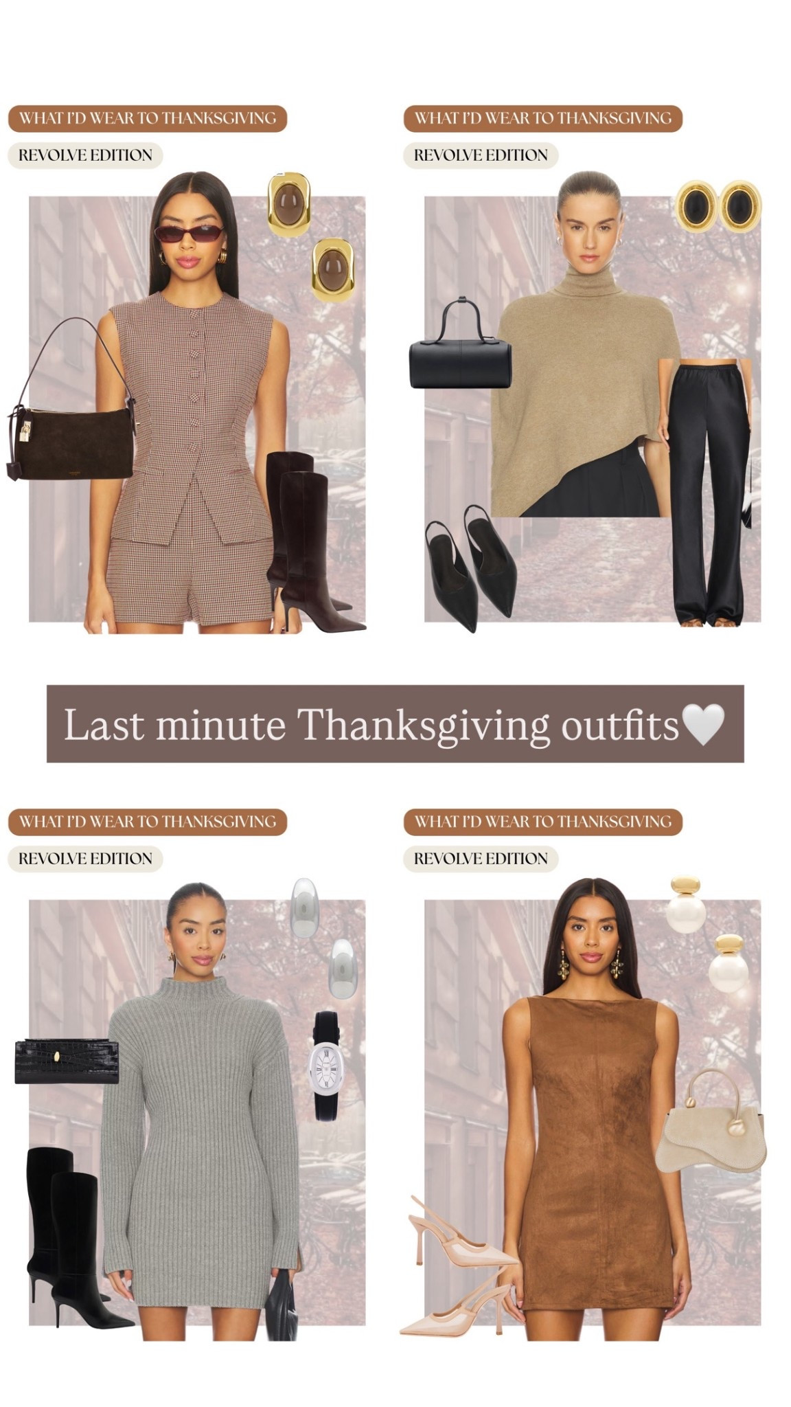 Last minute thanksgiving outfits that will arrive in time! Shop my favorite looks🤍

#LTKHoliday #LTKSeasonal #LTKootd