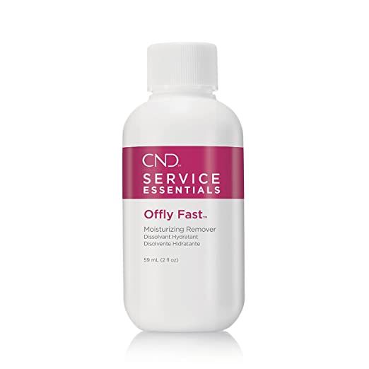 CND OFFLY FAST MOISTURIZING REMOVER with macadamia and vitamin E oils, Safely removes CND SHELLAC... | Amazon (US)