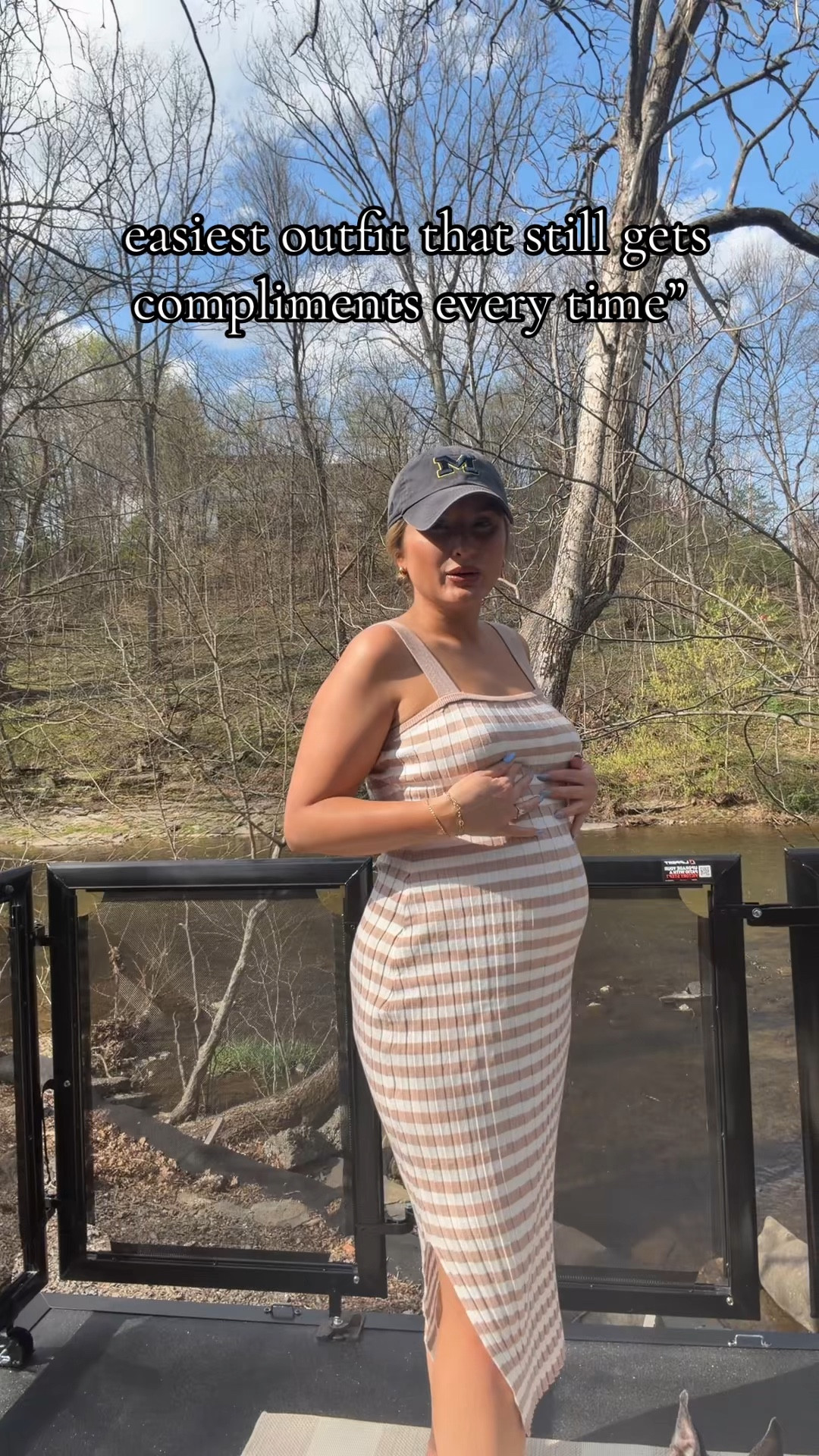 Super easy bump friendly outfit for a day date! #16weekspregnant #momtobe #bumpfriendly 

#LTKmomlife #LTKgrwm #LTKBump