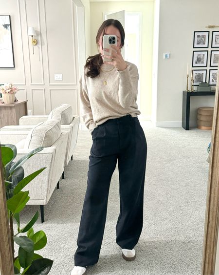My favorite trousers finally in a link. Definitely recommend the Abercrombie Sloane pant if you’re short, but if you’re tall you could probably get away with the cheaper knock off  

#LTKfindsunder100 #LTKover40 #LTKstyletip