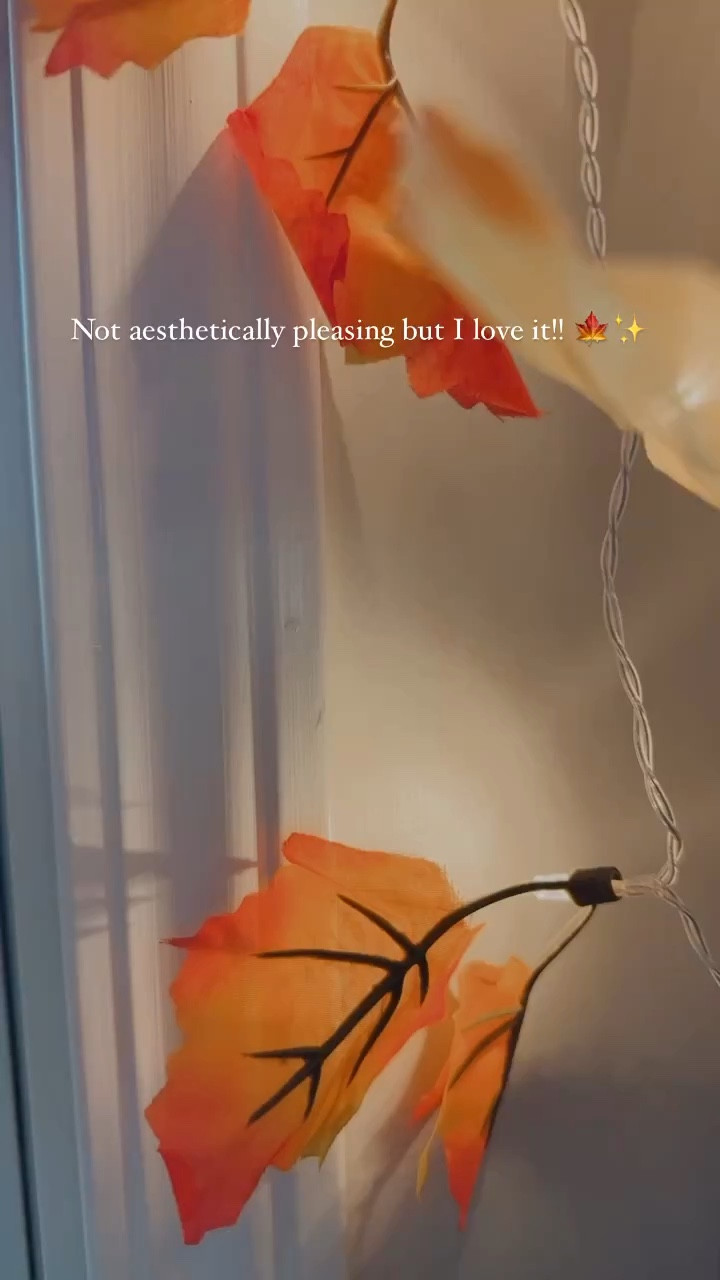 Fall maple leaf light garland 
Amazon fall decor
Amazon home
Fall lights 

#LTKunder50 #LTKhome #LTKSeasonal