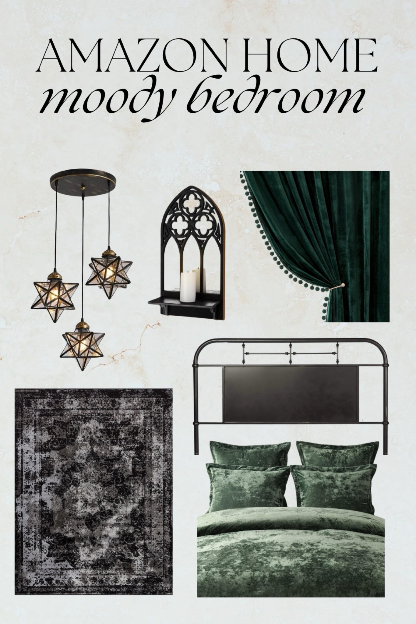 Dark academia bedroom

#LTKHome #LTKFindsUnder100