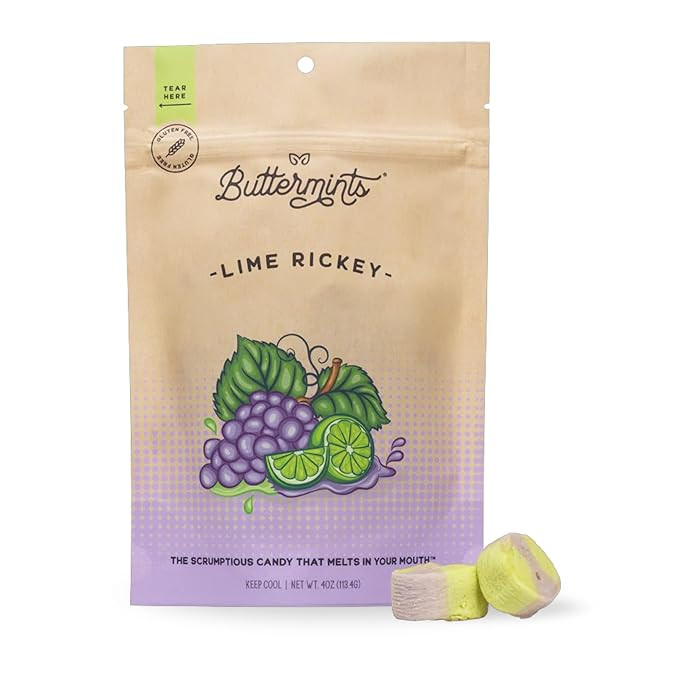 Buttermints Lime Rickey, Butter Mints Gluten-Free Candy Soft Butter Taste, Unexpectedly Scrumptio... | Amazon (US)