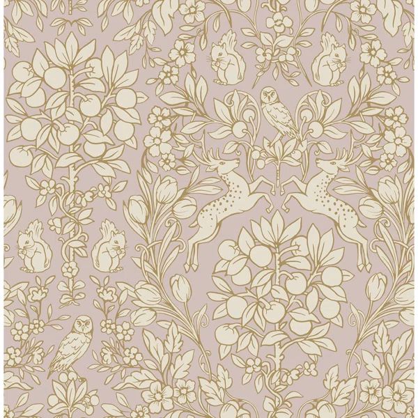 Erika 18' L x 20.5"W Peel and Stick Wallpaper Roll | Wayfair Professional