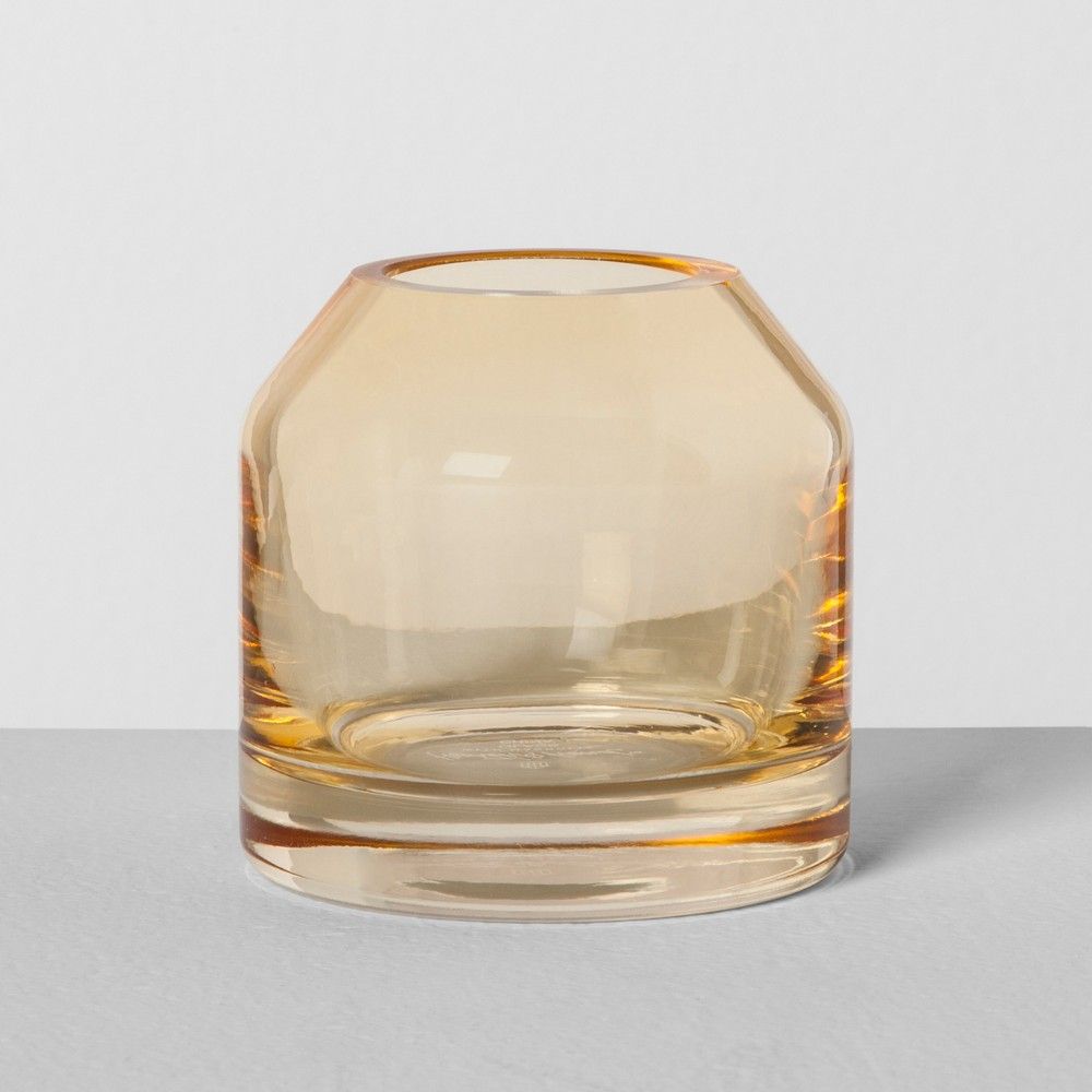 Mini Glass Jug Vase - Yellow - Hearth & Hand with Magnolia | Target