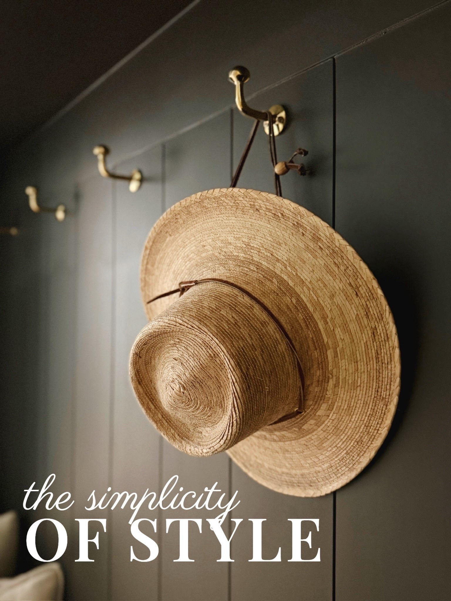 This woven hat + brass hooks combo is the definition of Modern Classic styling — timeless, warm, and beautifully intentional.

#porcheandco #moodroom #modernclassic #neutraldecor #homestyling #interiordetails #interiordesigninspo #modernclassicdesign #cozyhome #homeaesthetic

Do you want to bring our dreamy Modern Classic style interior design into your own home? 🏡 You’re in luck! Reserve our Online Interior Design packages today -> https://porcheandco.com/edesign ✨ We can’t wait to work with you & design your home with #porcheandco



#LTKHome #LTKdayinmylife #LTKFindsUnder100