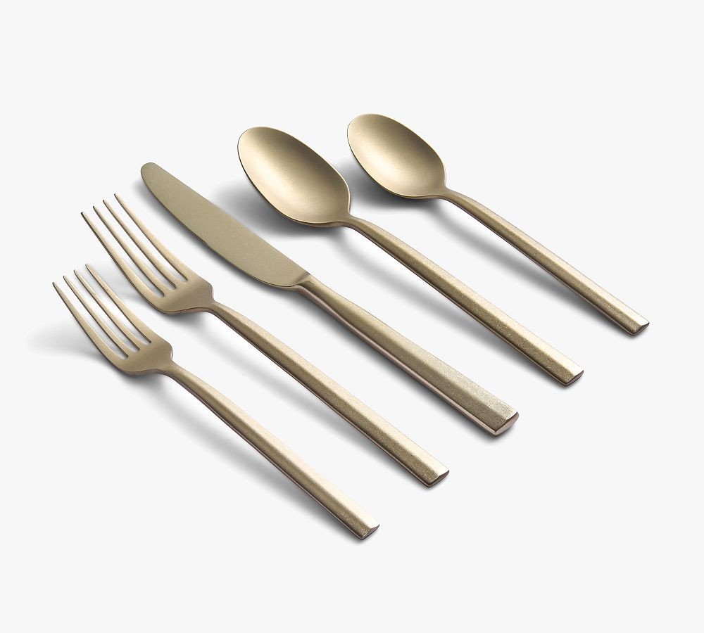 Aero 20-Piece Flatware | Pottery Barn (US)