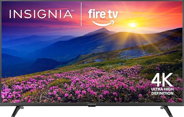 INSIGNIA 43" Class F50 Series LED 4K UHD Smart Fire TV, Voice Remote with Alexa, Stream Live TV W... | Amazon (US)