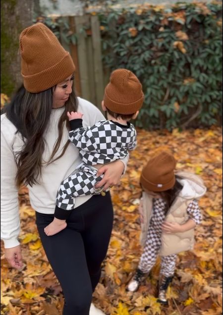 I never knew I would be that mom but I LOVE matching with my littles. These Rad River Co waffle beanies are the prefect accessory for the colder weather. Made with recycled thread and in soft knit styles with so many colors to choose from. I love that Rad River Co. was dreamt up by a mom. Bree lives in Orange County, CA with her husband and three young sons. She says they are the inspiration and motivation behind every Rad River Co. product. They’re the prefect gift or stocking stuffer for the whole family. They’re so cozy for holiday season! #radriverco 

#LTKbump #LTKfamily #LTKGiftGuide