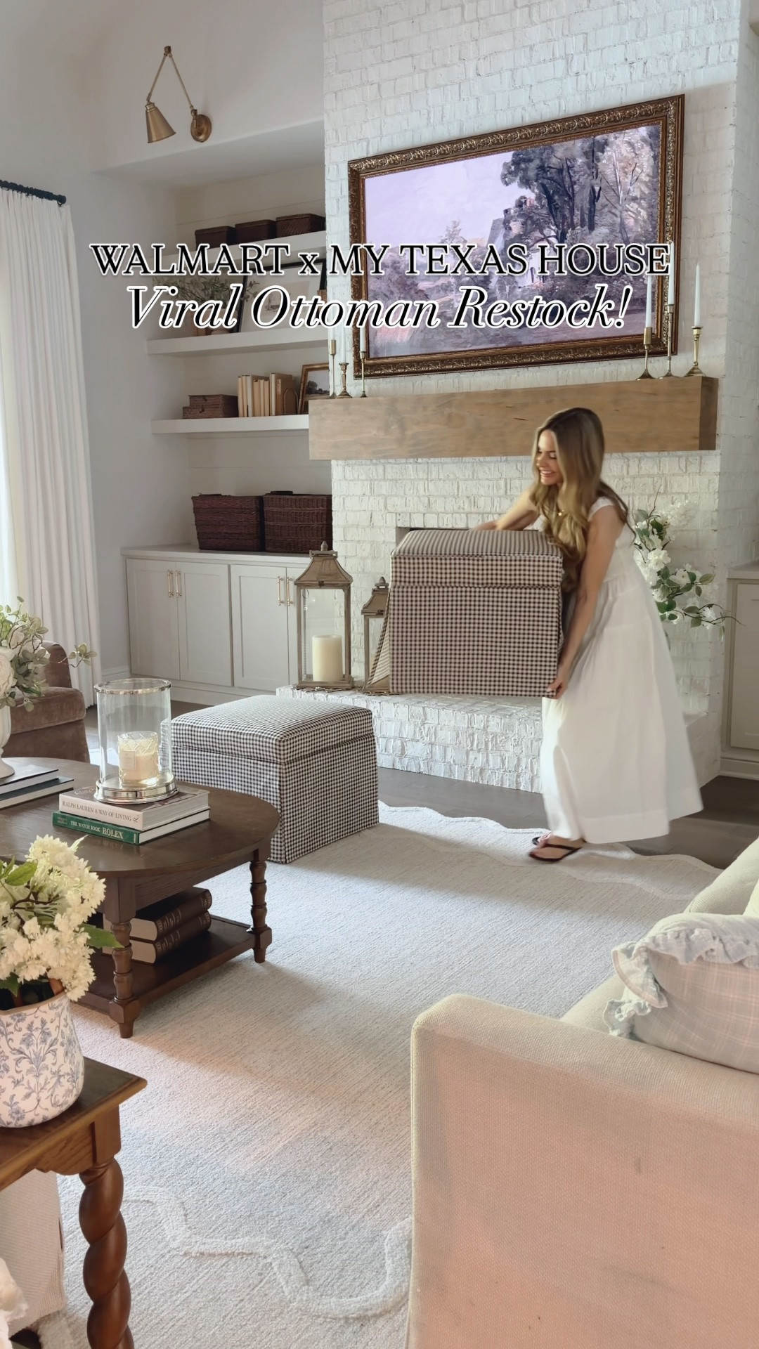 Gingham and ivory Ottoman restock!!!!

#LTKHome #LTKPetite #LTKdayinmylife