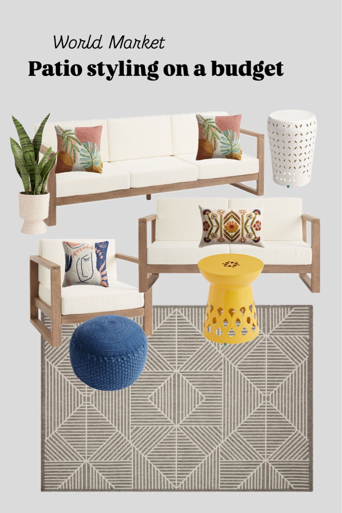 Outdoor sale 50% off + an extra 20% if you elect store pickup! If you didn’t already know, I’m a huge fan of World Market. Their quality is amazing, and they always have great sales. Products sell quickly, so don’t wait! 

#worldmarketfinds #outdoorsale #outdoorfurniture #budgetfriendlypatio #outdoordecor #decorsale #budgetoutdoorfurniture #furnituresale

#LTKHome #LTKFindsUnder100 #LTKSeasonal