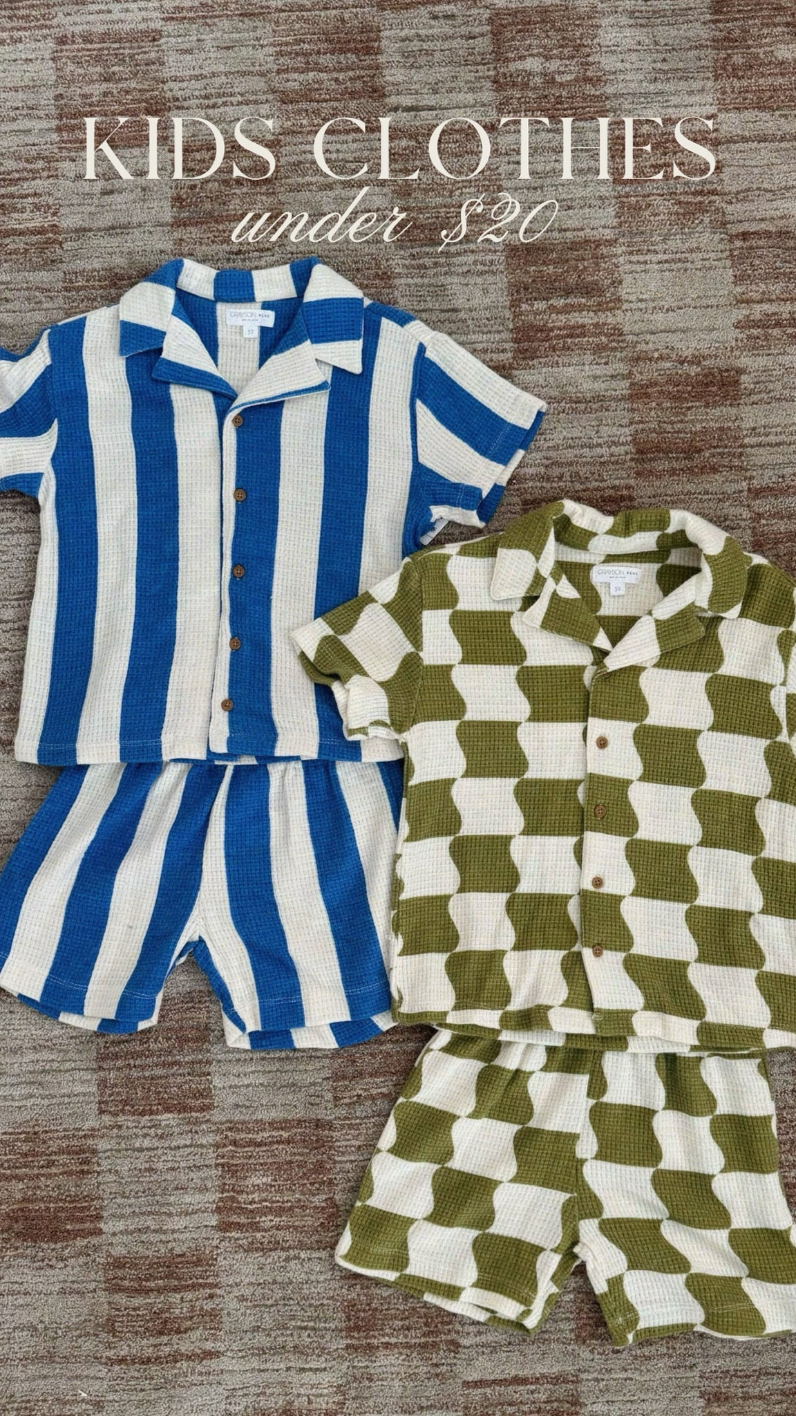 Are you kiddingggg with these sets?! Kids spring clothes at target for under $20! 

#LTKKids #LTKSeasonal #LTKFindsUnder50