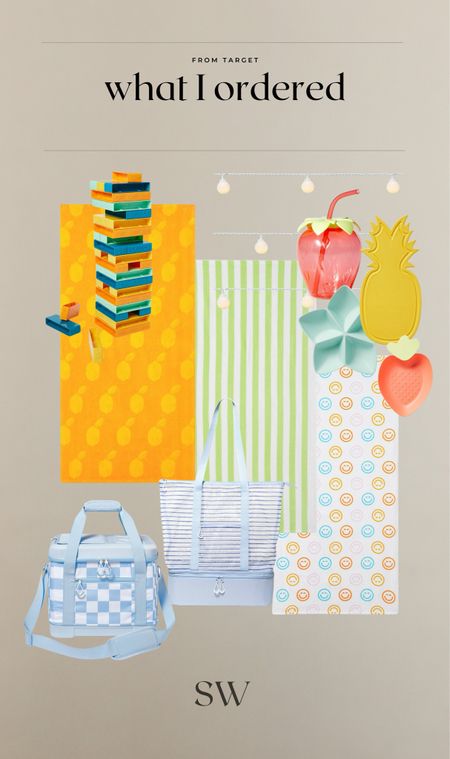 Target picnic items I ordered this week! 🧺🌊⛱️

#LTKHome #LTKStyleTip #LTKParties