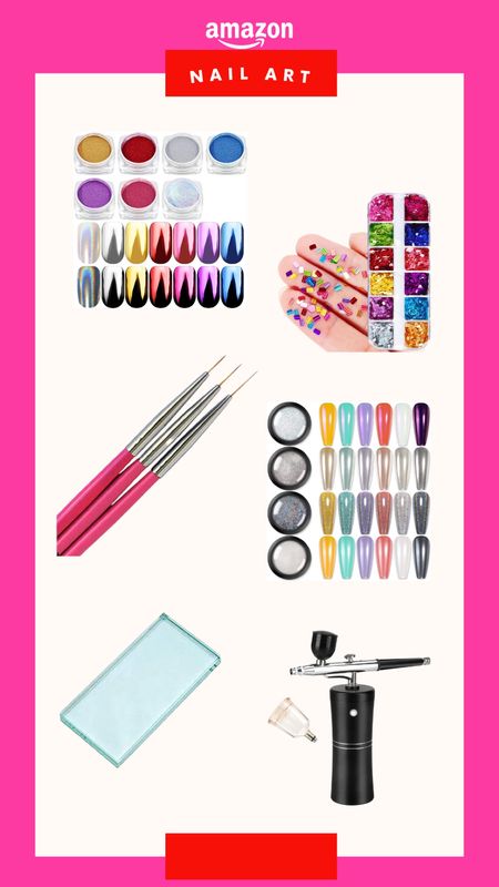 My Amazon prime day nail art favorites! These are the tools/products I love using for chrome nails, airbrush art, and cute nail looks 😍 #amazonprimeday #primeday #nailart #nails #chromenails

#LTKunder100 #LTKxPrimeDay #LTKbeauty