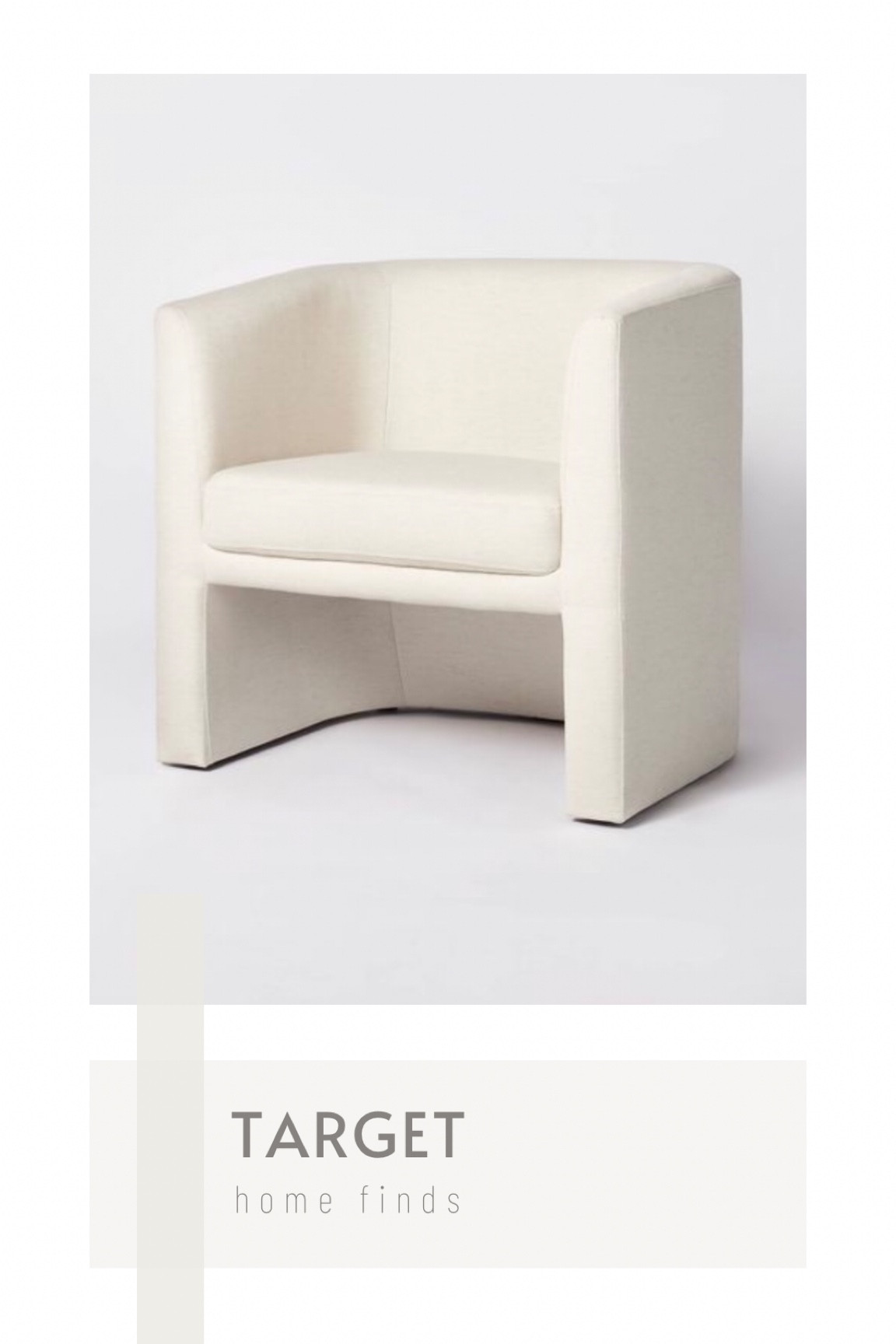 Target home finds. Natural linen accent chair 

#LTKsalealert #LTKSale #LTKhome