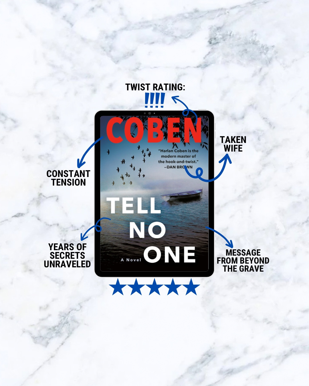 ⤹ 𝙖𝙪𝙙𝙞𝙤𝙗𝙤𝙤𝙠 𝙧𝙚𝙫𝙞𝙚𝙬:
🎧 Tell No One - Harlan Coben
📈 𝙤𝙫𝙚𝙧𝙖𝙡𝙡 𝙧𝙖𝙩𝙞𝙣𝙜: ★★★★★
❗ 𝙩𝙬𝙞𝙨𝙩 𝙧𝙖𝙩𝙞𝙣𝙜:  ★★★★☆ 
➡️ 𝙨𝙮𝙣𝙤𝙥𝙨𝙞𝙨: swipe 
⬇️ 𝙨𝙥𝙤𝙞𝙡𝙚𝙧 𝙛𝙧𝙚𝙚 𝙧𝙚𝙫𝙞𝙚𝙬: below

…

𝙤𝙫𝙚𝙧𝙖𝙡𝙡 𝙧𝙖𝙢𝙗𝙡𝙞𝙣𝙜𝙨:
I have been waiting for this book to come available with my library for MONTHS! When it finally was ready to be checked out, I was nervous to start it because I was afraid I had built it up so much in my mind that I would be disappointed. 

I WASN’T DISAPPOINTED AT ALL!

“Tell No One” is one of my favorite books of 2024. It is my first Coben novel and makes me want to check out his entire backlog. 

I was HOOKED from the start and had a hard time putting it down. The plot is fast paced with secrets being revealed at every turn. This novel had some standout characters that I really loved that brought something extra to the storyline. I don’t want to say who they are because I don’t want to spoil anything. 

This is the perfect novel for someone looking to get into the thriller genre or the seasoned reader that needs to get out of a slump.

𝙩𝙝𝙚 𝙩𝙬𝙞𝙨𝙩 (𝘴𝘱𝘰𝘪𝘭𝘦𝘳 𝘧𝘳𝘦𝘦):
I couldn’t give the twists a full 5-star rating just because I guessed the biggest one. There were a few others I guessed but a couple that I didn’t. Even if I had guessed all of them, I would’ve still enjoyed the ride.

𝙩𝙝𝙚 𝙖𝙪𝙙𝙞𝙤𝙗𝙤𝙤𝙠:
The thing about “Tell No One” is that there are some chapters told in third person and others told in first person from our MC. I don’t always love that switch up. I can deal with it better when there are different narrators for the first person and third person parts. That wasn’t the case here. The narrator did a fine job, but there was a missed opportunity for a better production. Nothing would be lost if you passed on the audiobook for print.

…
🎧 𝙖𝙪𝙙𝙞𝙤𝙗𝙤𝙤𝙠: 10 hrs 36 min
📚 𝙥𝙖𝙜𝙚𝙨: 370

❓𝙌𝙊𝙏𝘿: If you received a letter from someone you thought was dead, but they told you to tell no one about it, would you?

…

#booksbooksbooks #thrillerbookstagram #thrillerrecs #readcrimefiction #psychologicalthriller #readmorethrillers #suspensethriller  #bookstagram #booktok #thrillertok #bookstagrammer #thrillerbooks

#LTKGiftGuide #LTKFindsUnder50 #LTKSaleAlert