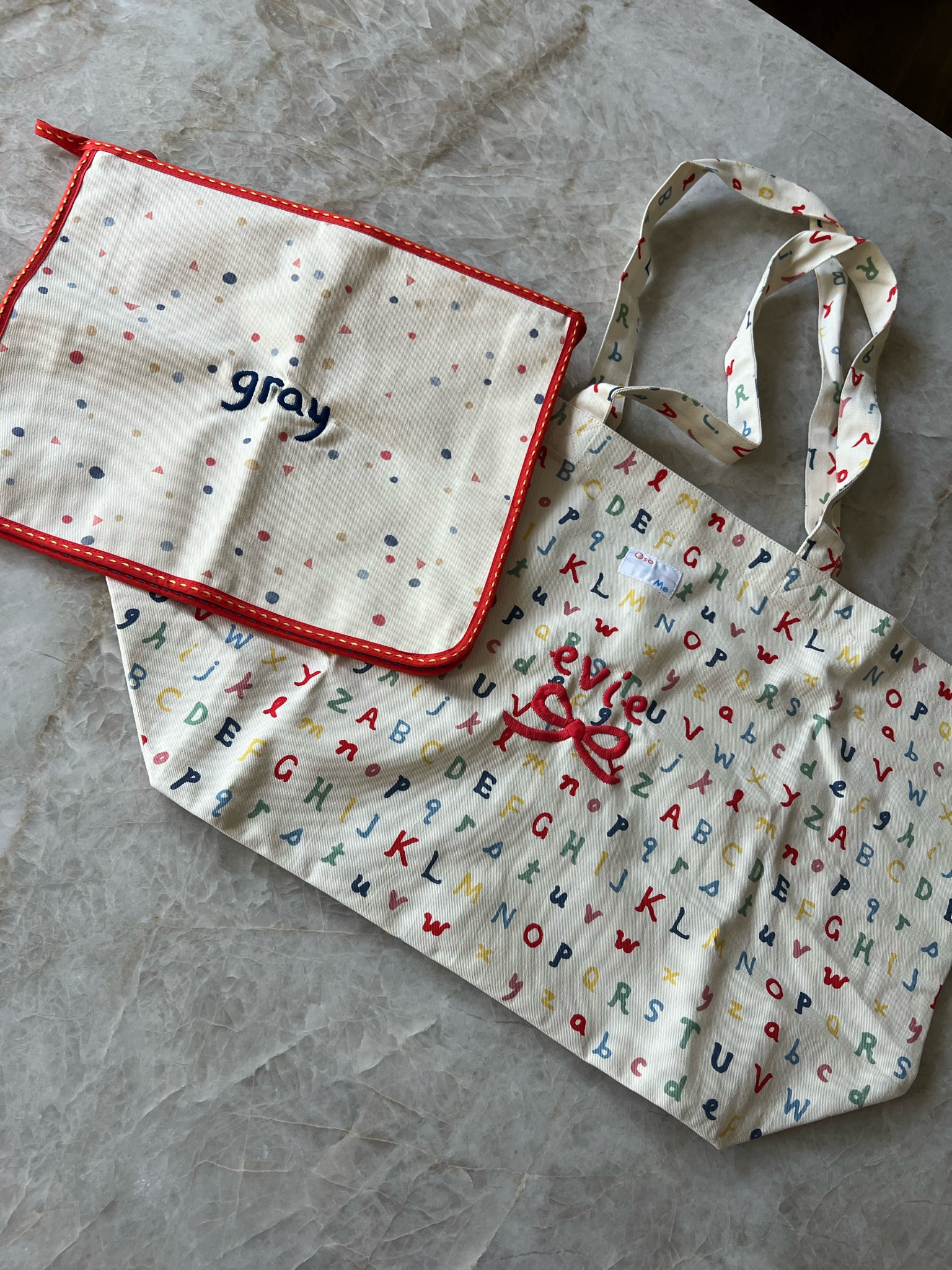 In love with all things Oso & Me, including these personalized bags. The pouch is perfect for a diaper bag or travel and the shopper makes the perfect daycare bag - lightweight, easy to clean and store. They’re offering free monogramming right now, which is an amazing deal because their personalization is stitched and super high-quality  

#LTKKids #LTKBaby #LTKFindsUnder50