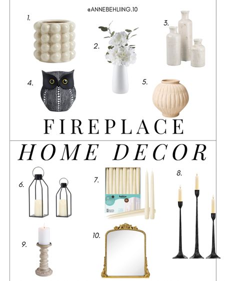 Favorite fireplace home decor finds, spring home decor to style your fireplace.

#LTKhome