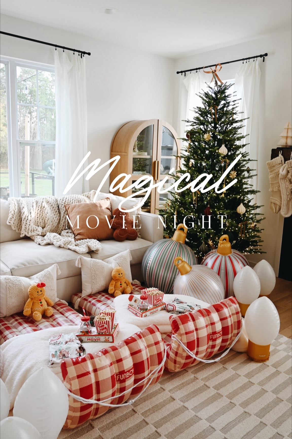 Magical Movie Night with Funboy! Use code 25OFF for 25% OFF during their Black Friday sale! #ad 

#LTKFamily #LTKHoliday #LTKWatchNow