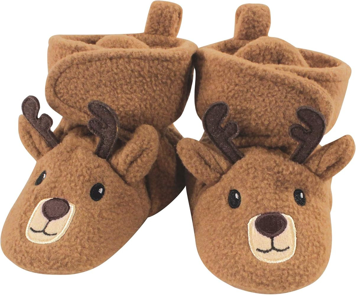 Hudson Baby Unisex-Baby Cozy Fleece Booties | Amazon (US)