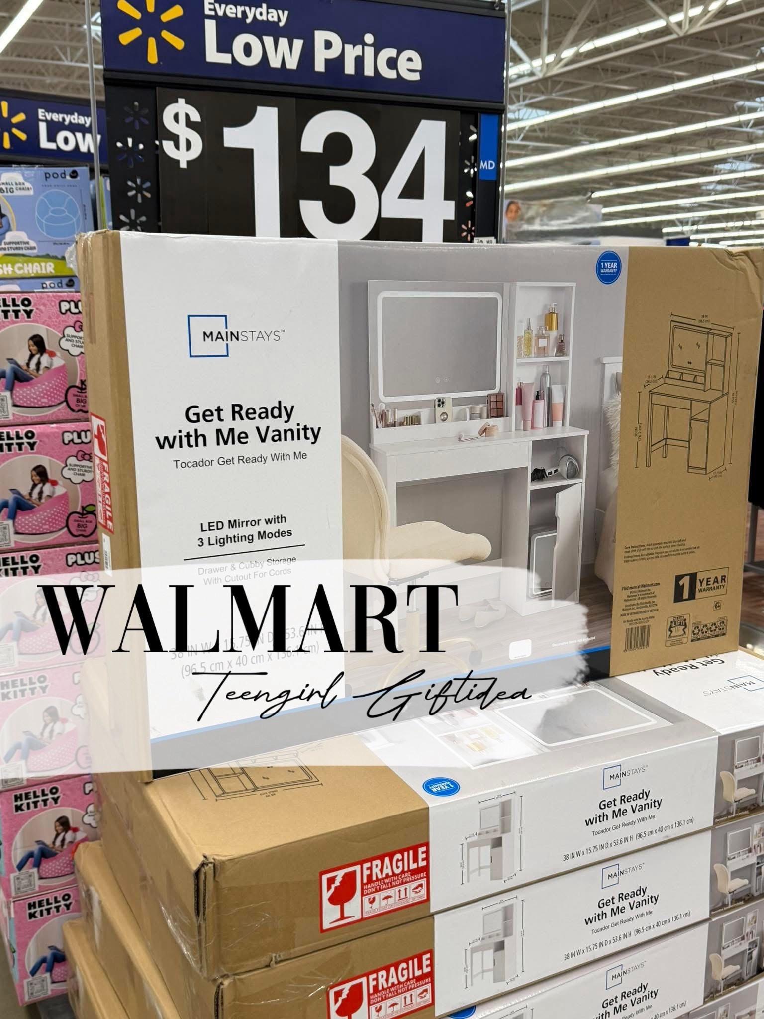 ✨THIS VANITY✨ is the absolute must have for your Teen! This would make THE PERFECT gift on Christmas! And it’s on SALEEE 

#sale #walmartfinds #vanity #teengifts #giftguide #girliegirl 

#LTKselfcare #LTKGiftGuide #LTKCyberWeek