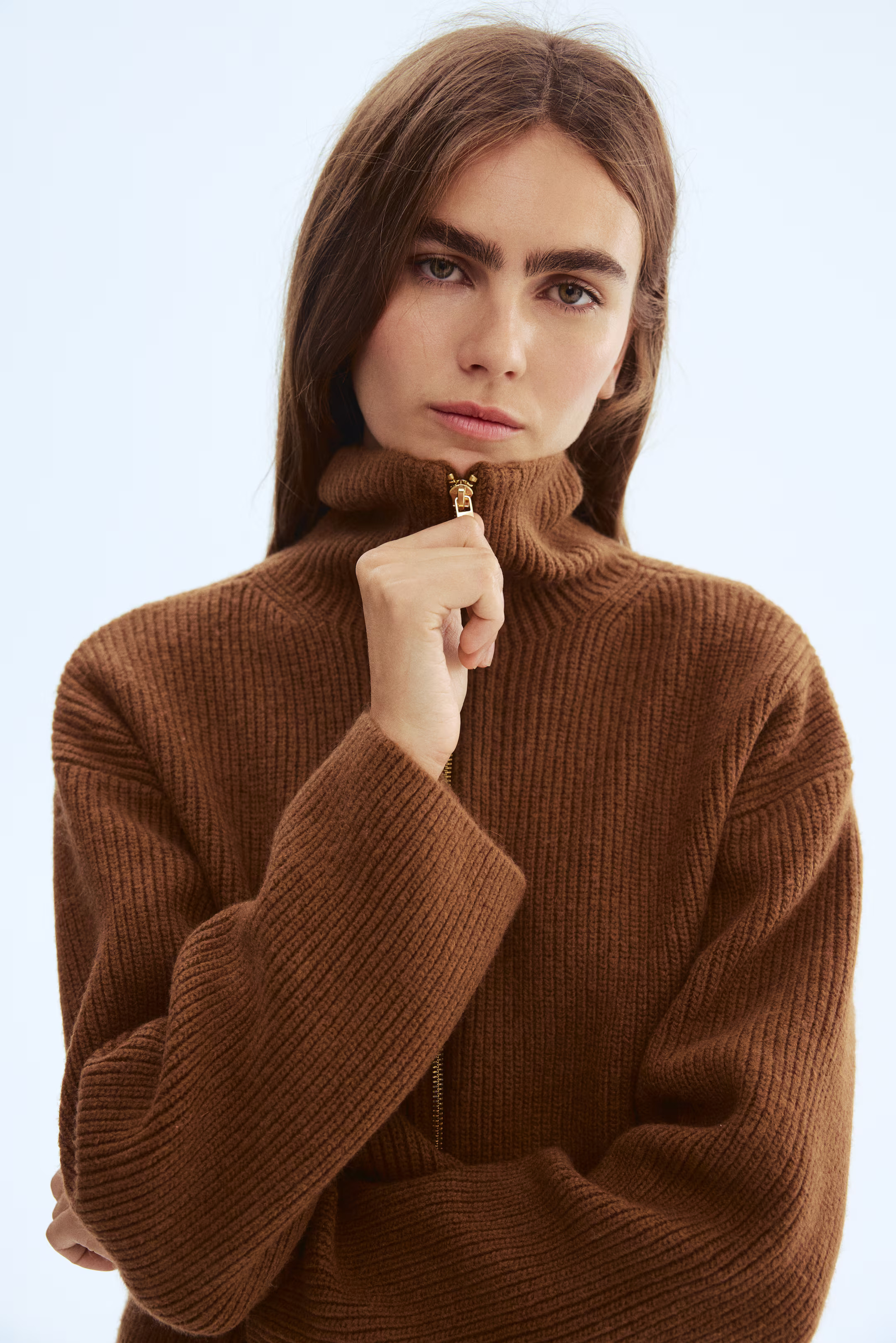 Cardigan with Zipper | H&M (US + CA)