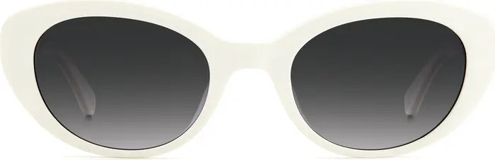 crystals 51mm round sunglasses | Nordstrom