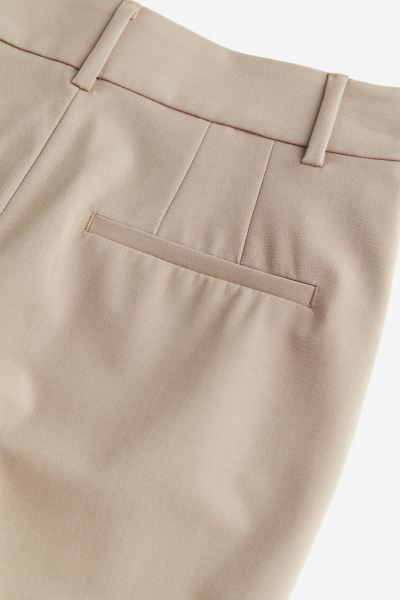 Cigarette trousers - Beige - Ladies | H&M GB | H&M (UK, MY, IN, SG, PH, TW, HK)
