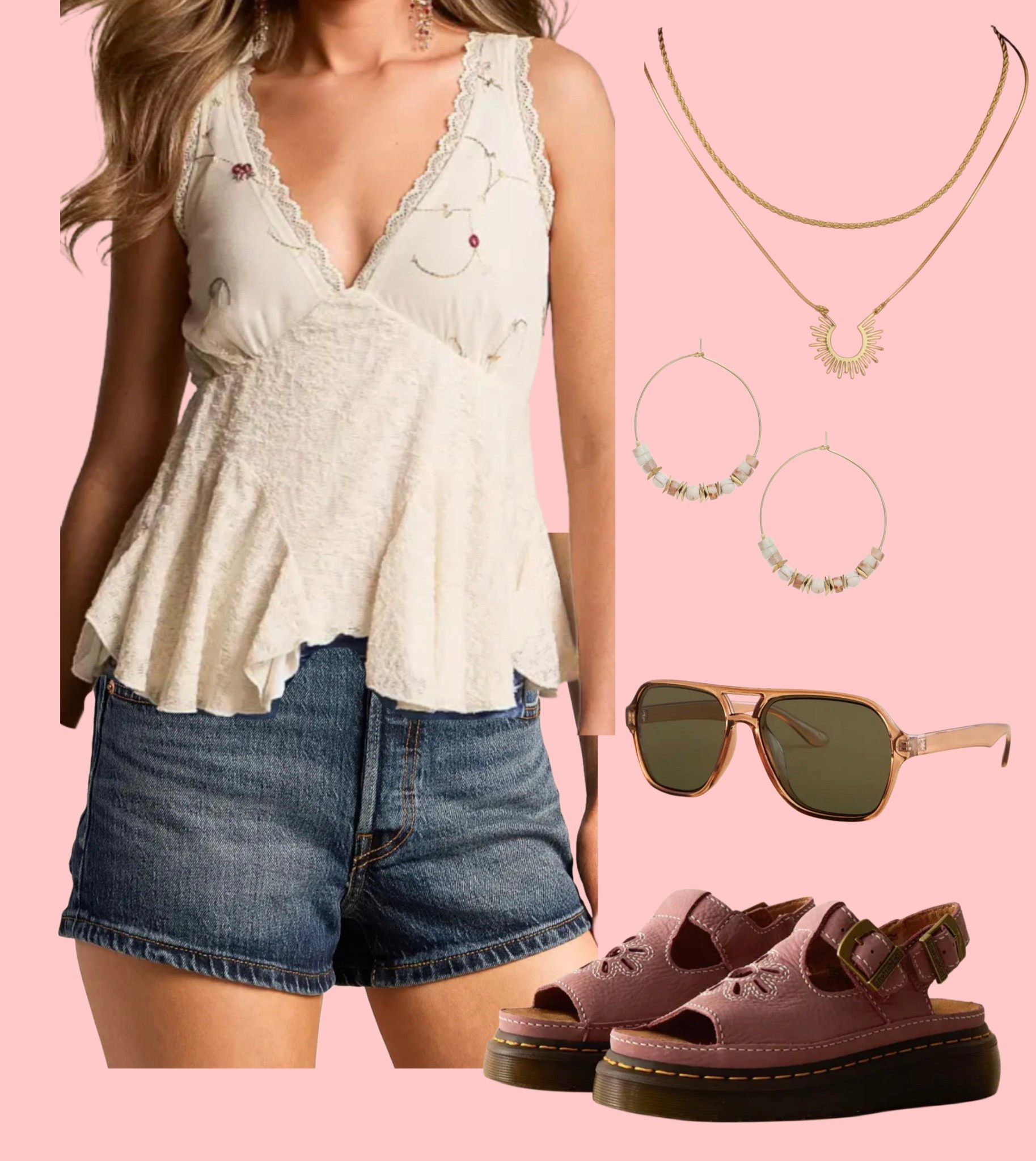 Simple summer style! Love the sandals and the babydoll fit of the top! So cute

#LTKgrwm #LTKootd #LTKSeasonal