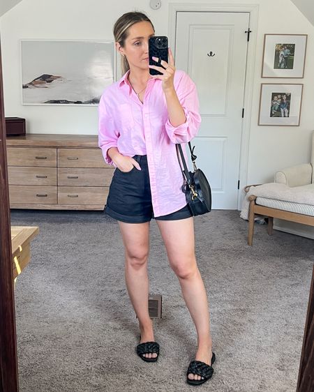 Casual button down outfit 