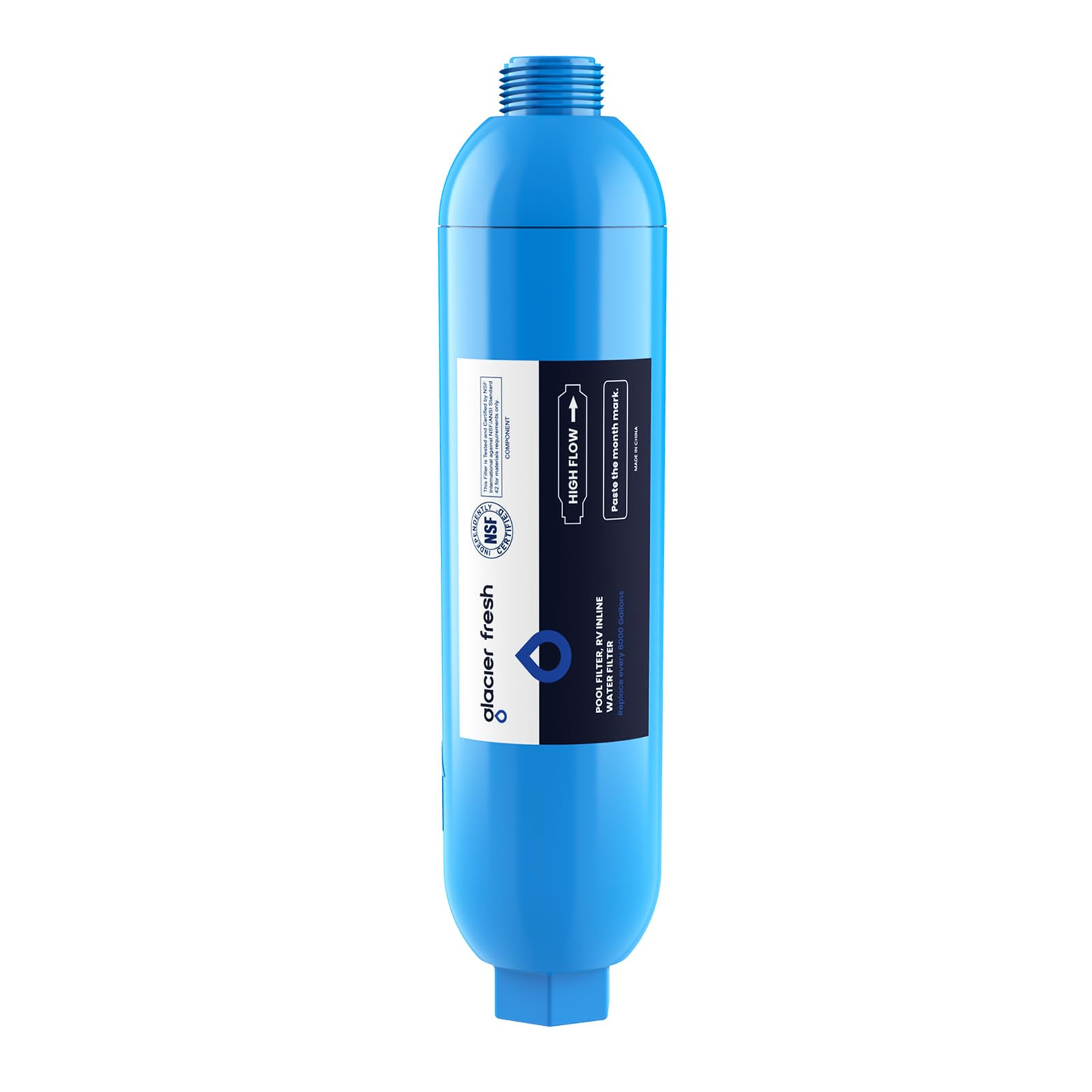 GLACIER FRESH Garden Hose End Pre-Filter for Swimming Pool, Hot Tubs, Spa, Inflatable Pool, Ponds... | Amazon (US)