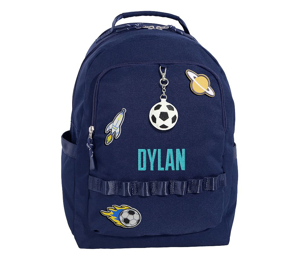 Navy Make It Mine Backpack | Pottery Barn Kids