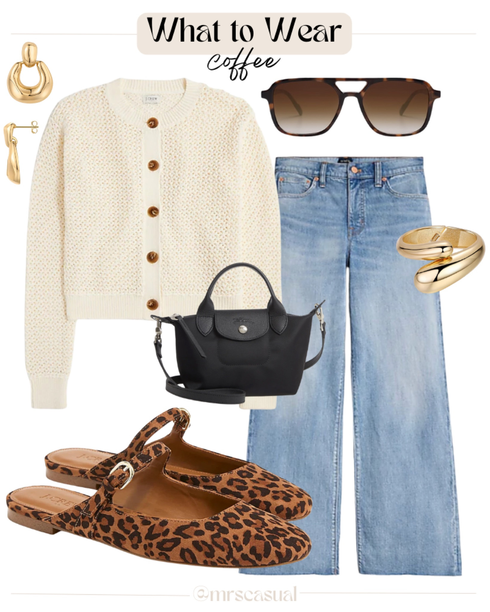 Casual coffee outfit idea with my favorite leopard flats 

#LTKFindsUnder100 #LTKShoeCrush #LTKSeasonal