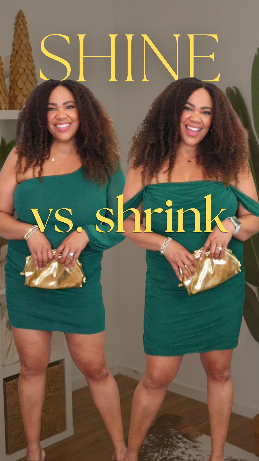 

Ladies Over 40 - Shine ✨ don’t shrink. You deserve it! 
These off the shoulder/one shoulder dresses come in a bunch of colors. Wearing a large. Both under are $50.

#LTKHoliday #LTKOver40 #LTKMidsize