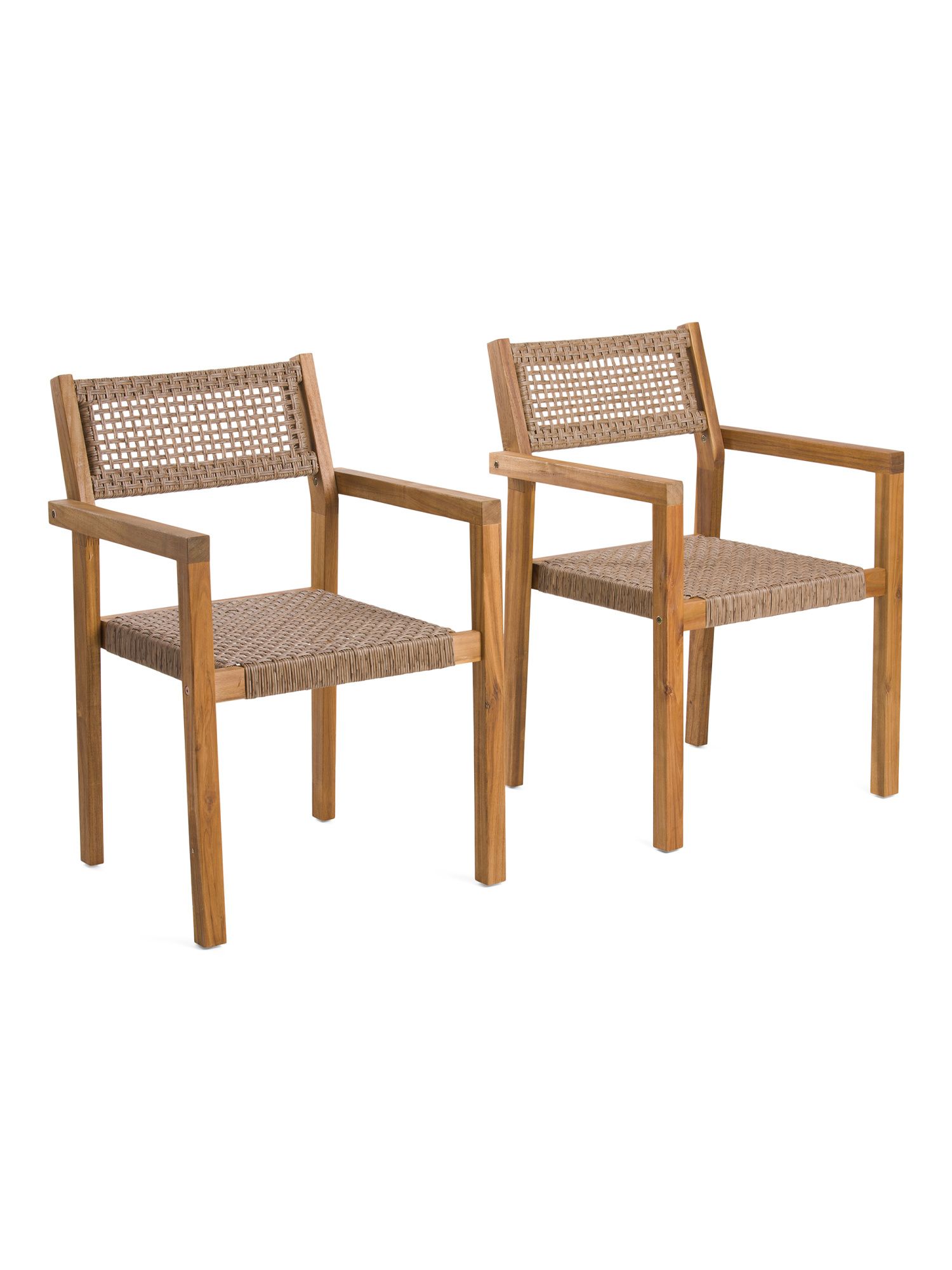 Set Of 2 Outdoor Dining Chairs | TJ Maxx