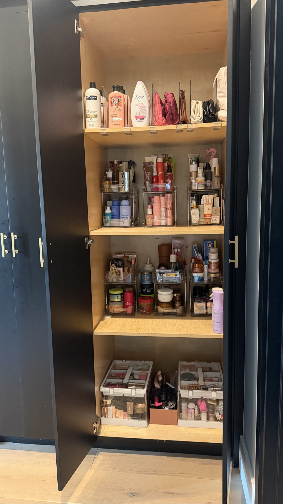 PR Closet organizing!
