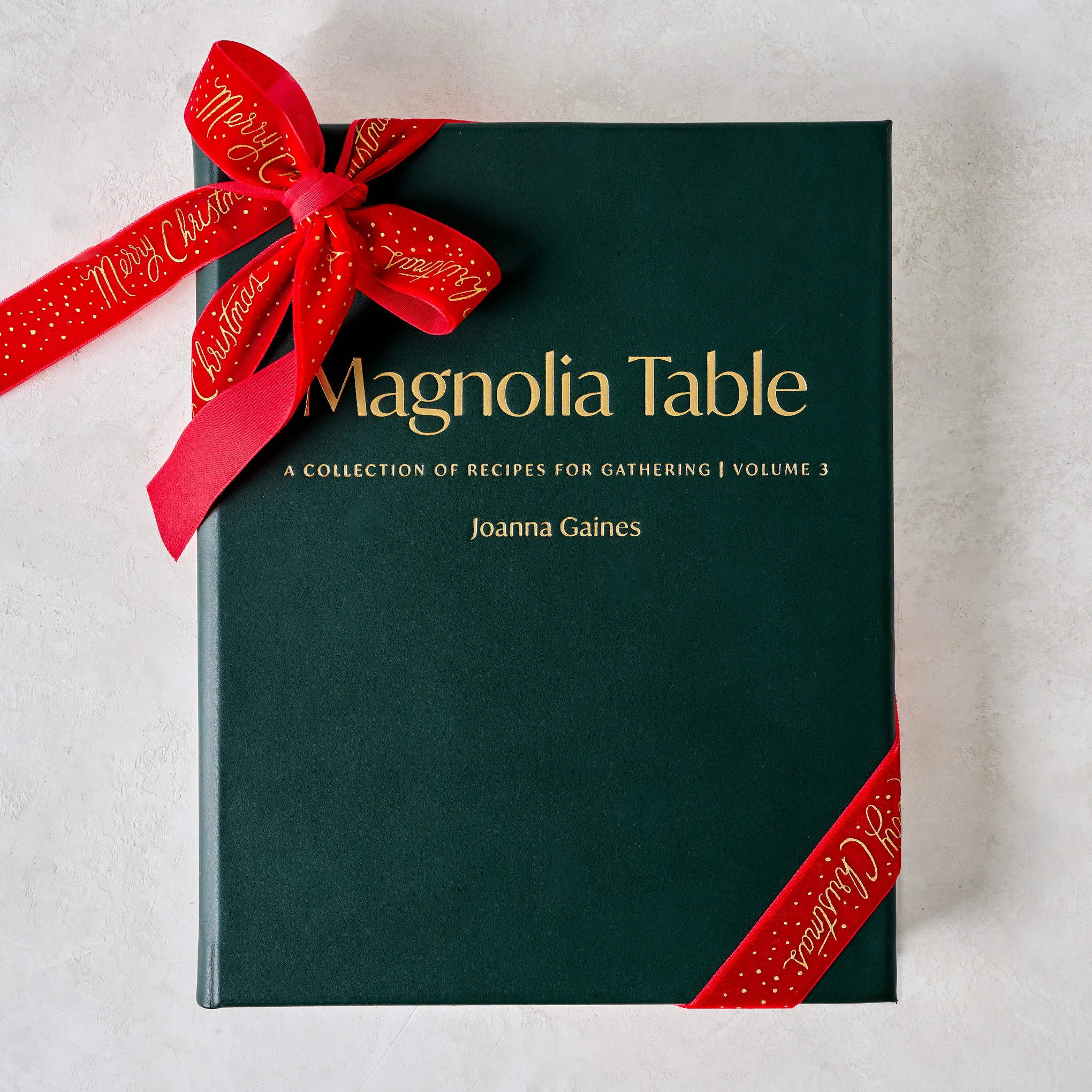 Leather Bound Magnolia Table Cookbook, Volume 3 | Magnolia